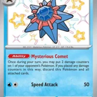 Pok&Atilde;&copy;mon TCG: Starmie [119/091] - Paldean Fates - Image 1