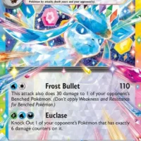 Pok&Atilde;&copy;mon TCG: Glaceon ex [026/131] - Prismatic Evolutions - Image 1