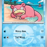 Pok&Atilde;&copy;mon TCG: Slowpoke (Poke Ball Reverse Holo) [018/131] - Prismatic Evolutions - Image 1