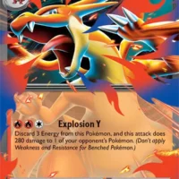 Pok&Atilde;&copy;mon TCG: Mega Charizard Y ex - [30] - Mega Evolution Promo - Image 1