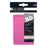 Ultra Pro Standard Sleeves Pink 50 Pack - Image 1