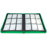 Ultra Pro Zippered 9-Pocket Binder Green - Image 2