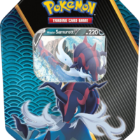 Pokémon TCG: Divergent Powers Tin – Hisuian Samurott V (EU Version) - Image 1