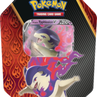Pokémon TCG: Divergent Powers Tin – Hisuian Typhlosion V (EU Version) - Image 1