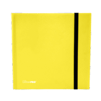 Ultra Pro Eclipse PRO-Binder 12-Pocket - Lemon Yellow - Image 1