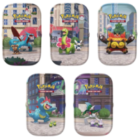 Pokémon TCG: Mega Evolution – Lumiose City Mini Tin (Random Artwork) – English - Image 1